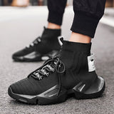 Off-Bound Men's Sport Shoes Chunky Knit Running Breathable Casual Sneakers Light Trainers Walking Tennis Mart Lion   