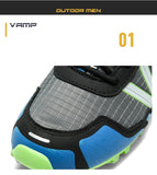 Men's luminous Shoes Solomon Series Explosion-Proof Sneakers Outdoor Non-Slip Mountaineering Mart Lion   