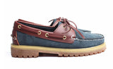 Genuine Leather Casual Shoes Docksides Boat Shoes Platform Unisex Lace up Driving Men's Loafers Mart Lion   