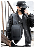 Fengdong small Chest Bag one shoulder sports men's mini travel unisex casual Sling chest backbag boy Crossbody Mart Lion   