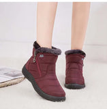 Snow Women Boots Women's Boots Waterproof Women Shoes Zipper Shoes Woman MartLion   