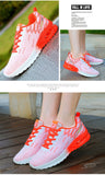 Running Shoes Breathable Light Women's Sneakers Non-slip Wear-resisting Height Increasing Sport Mart Lion   
