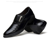 Oxford Shoes Men's Dress Formal Pointed Toe Wedding Dress Designer Loafers Mart Lion   