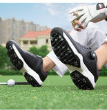 Waterproof Golf Shoes Men's Professiional Golf Footwears Anti Slip Walking Sneakers Outdoor Walking Mart Lion   