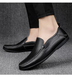 Men's Casual Shoes Loafers Moccasins Slip On Flats Driving MartLion   