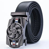 Time Is Running Windmill Men's Belt Transfer Belt Trend Young And Middle-Aged Jeans Belt MartLion