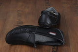 Designer shoes soft Leather Men's Loafers Slip On Moccasins Flats Casual Boat Driving 100% Cowhide Mart Lion   