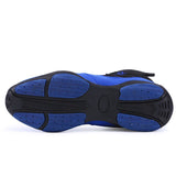 Men's Boxing Shoes Light Weight Boxing Trainers Sneakers Breathable Wrestling Blue Red Wrestling Wears Mart Lion   