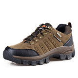 Men's Casual Shoes Brand Waterproof Sneakers Flats Couples Outdoor Hiking Mart Lion Brown 5.5 