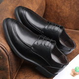 Leisure Loafers Shoes Black Sneakers Men's Office Dress Classic Outdoor Wedding Footwear Flat Mart Lion Black 5 