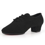 Latin Dance Shoes for Unisex Men's Women Girls Ballroom Modern Tango Jazz Performance Boy Salsa MartLion Black B rubber 37 (23.5cm) CHINA