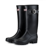 Non-slip Rain Boots Women Knee-High Water Waterproof Long Tube Rubber High Tube Galoshes Rain Shoes MartLion   