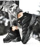 Men's Boots Tactical Military Combat Outdoor Hiking Winter Shoes Light Non-slip Desert Ankle Mart Lion   