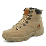 Winter Men's Boots Outdoor Tactical Military Light Work Ankle Spring Short Hiking Sneakers Mart Lion Sand Color 7.5 