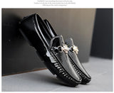 Men's Shoes Outdoor Casual Luxury Brand Loafers Moccasins Flats Breathable Slip On Boat MartLion   