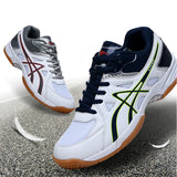 Men's Badminton Shoes Spring Lightweight Volleyball Sneakers Lace Up Breathable Badminton Trainers MartLion   
