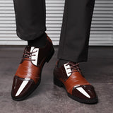 Men's Designer Shoes Formal Pointed Toe Dress Leather Oxford Formal Dress Footwear Mart Lion   