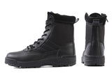 Men's Military Boots Combat Ankle Tactical Shoes Work Safety Motocycle Mart Lion   