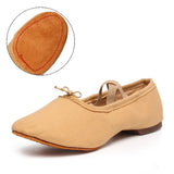 Ballet Dance Shoes for Woman Girls Ladies Practise Latin Dance Shoes Ballroom Modern Tango Jazz Dancing Shoes Salsa Hipposeus MartLion Brown A 36 CHINA