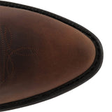 Retro Men's Women Boots Golden Head Snake Skin Faux Leather Winter Embroidered Western Cowboy Unisex Footwear