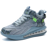 Men's Atmospheric Air Cushion For Walk Shoes Luxury Tennis Sneakers Casual Running Shoes Footwear MartLion 2202 Blue 46 