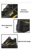 Indestructible Work Boots Plush Warm Winter Steel Toe Shoes Puncture-Proof Work Safety Industrial MartLion   