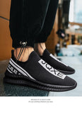 Off-Bound Men's Sport Shoes Knit Tennis Running Breathable Casual Sneakers Designed Light Trainers Walking Mart Lion   