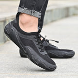 Men's Mesh Casual Sports Shoes Korean Antiskid Summer Soft and Elegant Mart Lion   