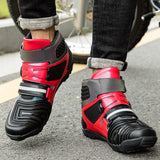 Men's Racing Shoes Unisex Motorcycle Boots Women Casual MartLion   