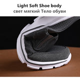 Summer Men's Sandals Mesh Breathable Beach Flip Flops Shoes Solid Flat Bath Slippers Light Casual Mart Lion   