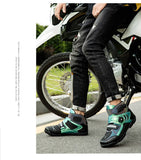 Men's Racing Shoes Unisex Motorcycle Boots Women Casual MartLion   