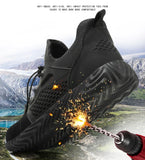 Winter Autumn Sneakers Indestructible Ryder Shoes Men's Steel Toe Air Safety Boots Puncture-Proof Breathable MartLion   