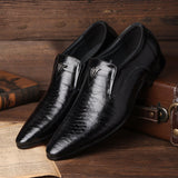 Men's Shoes Retro Dress PU Leather Lace-up Footwear Formal Wedding Mart Lion   