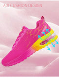 Running Shoes Breathable Light Women's Sneakers Non-slip Wear-resisting Height Increasing Sport Mart Lion   