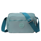 Women Oxford Crossbody Bag Tote Messenger Handbag Travel Shopper Top-handle Shoulder Mart Lion Green  