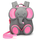 3D Elephant School Backpacks for Boys Girls Lovely Animals Designer Kids Bags Children Students Mochila Escolar MartLion   