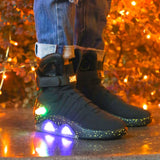 Adults USB Charging Led Luminous Shoes Men's Light Up Casual back to the Future Glowing Sneakers MartLion   