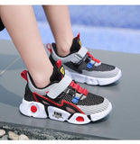 Children Casual Shoes Boys Girl Teenager Light Sneakers Student Kid Sandal Summer Air Mesh Sport Footwear Teens Mart Lion   