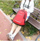  backpack leisure large-capacity travel bag multi-functional high school junior school student bag backpack Mart Lion - Mart Lion