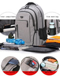 Large Capacity Men's Backpack Laptop 15.6 Oxford Solid Multifunctional School Bags Travel Schoolbag Back Pack Bags Mart Lion   