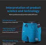  Men's Quick Dry Sports Shorts Trunks Athletic With Lining Prevent Wardrobe Malf For Running Gym Soccer Tennis Mart Lion - Mart Lion