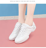 cheerleading shoes adult dance women white jazz Sports competitive aerobics fitness Mart Lion   