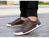 Sneakers Men's Casual Shoes Flat Soft Footwear Classic Black Brown MartLion   