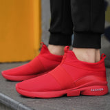 Men's Sneakers Slip-On Shoes Lightweight Breathable Footwear Casual Sport Mesh Jogging Mart Lion   