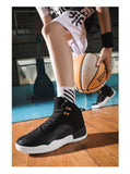 Men's High-top Basketball Shoes Sneakers Anti-skid Breathable Outdoor Sports Vulcanize Tenis Mart Lion   