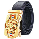 Time Is Running Windmill Men's Belt Transfer Belt Trend Young And Middle-Aged Jeans Belt MartLion   