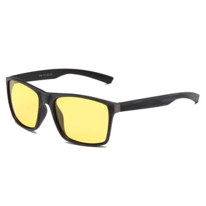 Night Vision Glasses Polarized Sunglasses Driver Goggles Anti-glare Driving Glasses Protective Gears Car Accessries Gafa MartLion black NV  
