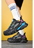 Unisex Spring Running Shoes Women Trend Chunky Sneakers Men's All-match Platform Sport Mesh Walking Zapatos De Hombre Mart Lion   