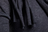 Autumn winter men's tassel ripped long sleeve t shirt punk hip hop hooded cloak gothic vintage tee shirts Mart Lion   