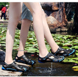 Men's Beach Sandals Outdoor Non-slip Water Shoes Summer Unisex Soft Light Hiking Slippers Sneakers Mart Lion   